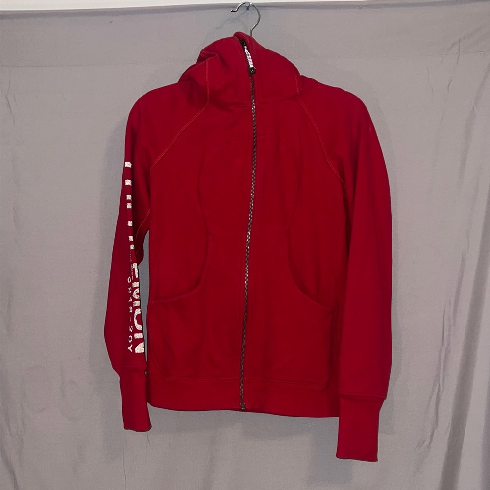 Lululemon limited edition 20 year anniversary scuba hoodie size 6